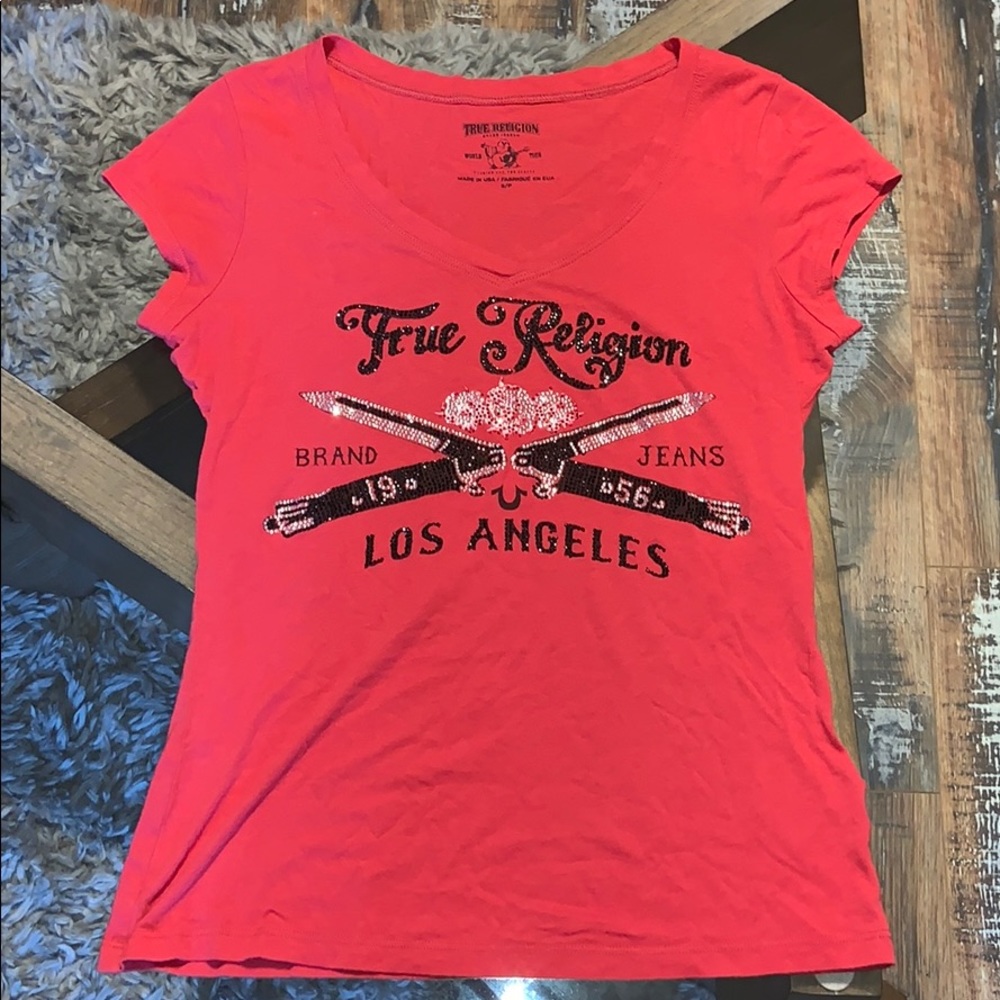 True Religion World Tour knit top